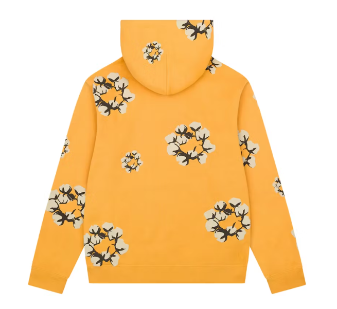 Bstsneaker-Denim Tears x CPFM Cactus Tears Wreath Hoodie Yellow