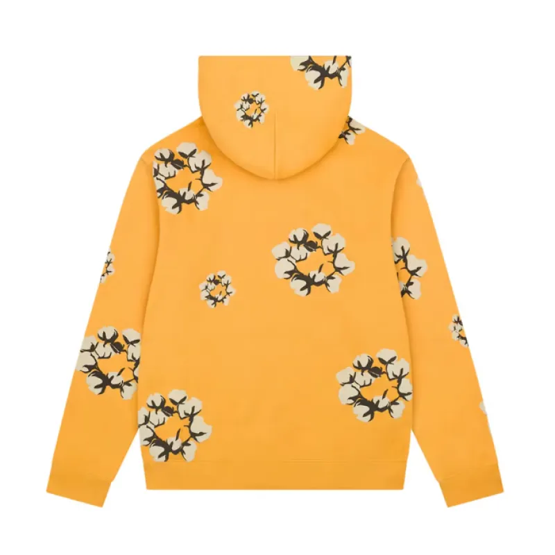 Bstsneaker-Denim Tears x CPFM Cactus Tears Wreath Hoodie Yellow