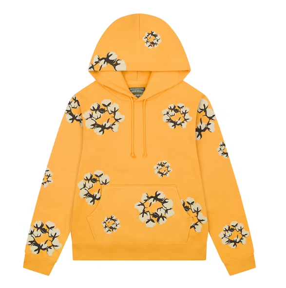 Bstsneaker-Denim Tears x CPFM Cactus Tears Wreath Hoodie Yellow