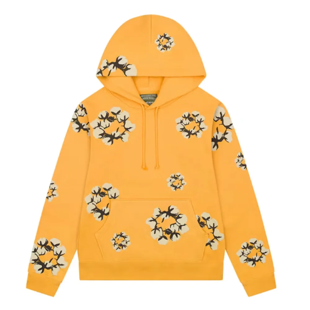 Bstsneaker-Denim Tears x CPFM Cactus Tears Wreath Hoodie Yellow
