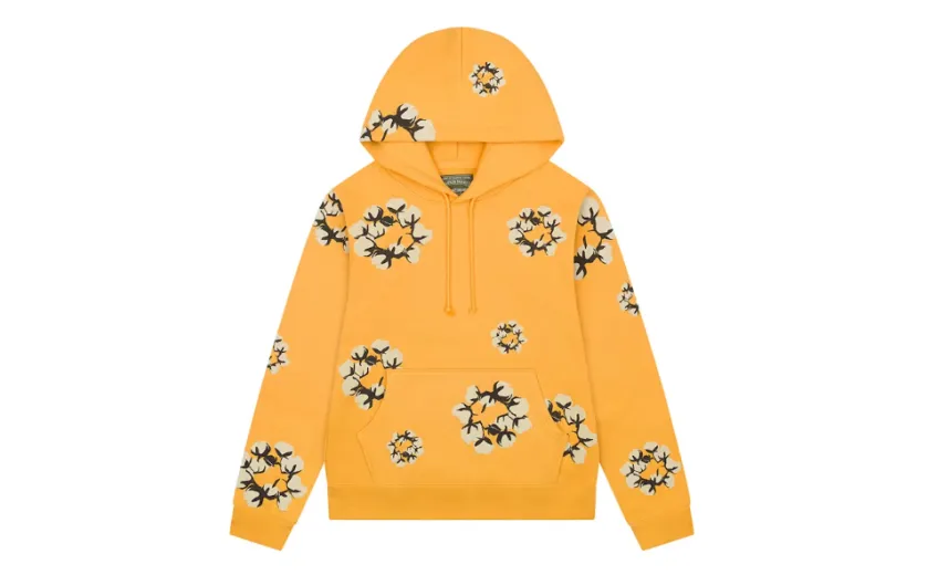 Bstsneaker-Denim Tears x CPFM Cactus Tears Wreath Hoodie Yellow