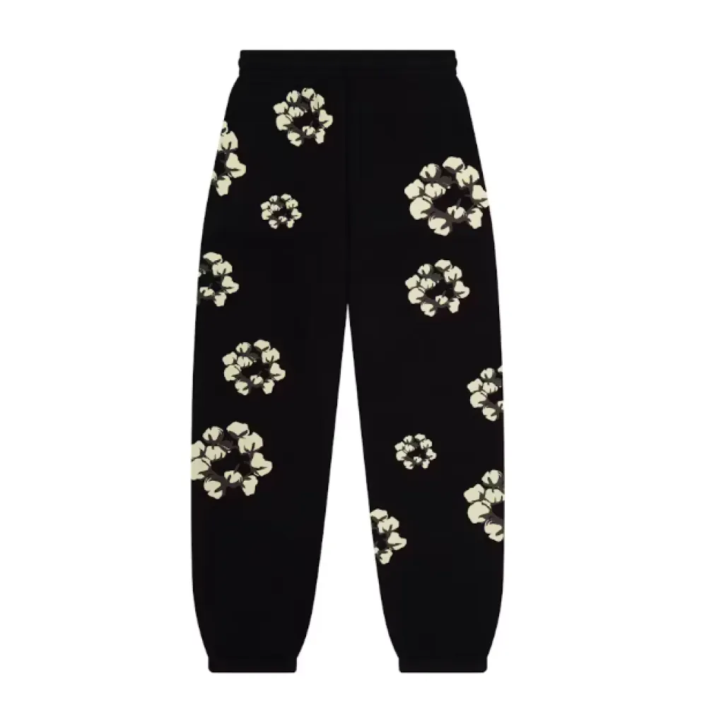 Bstsneaker-Denim Tears x CPFM Cactus Tears Wreath Sweatpants Black
