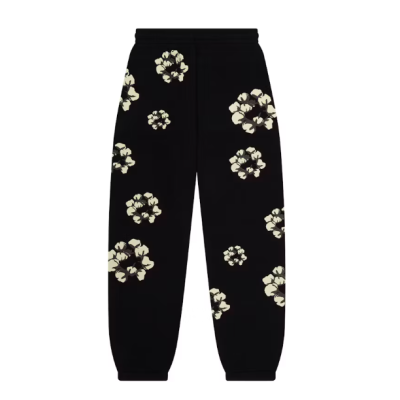 Bstsneaker-Denim Tears x CPFM Cactus Tears Wreath Sweatpants Black 01