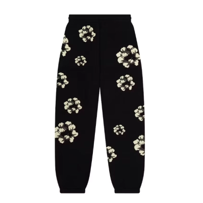 Bstsneaker-Denim Tears x CPFM Cactus Tears Wreath Sweatpants Black 01