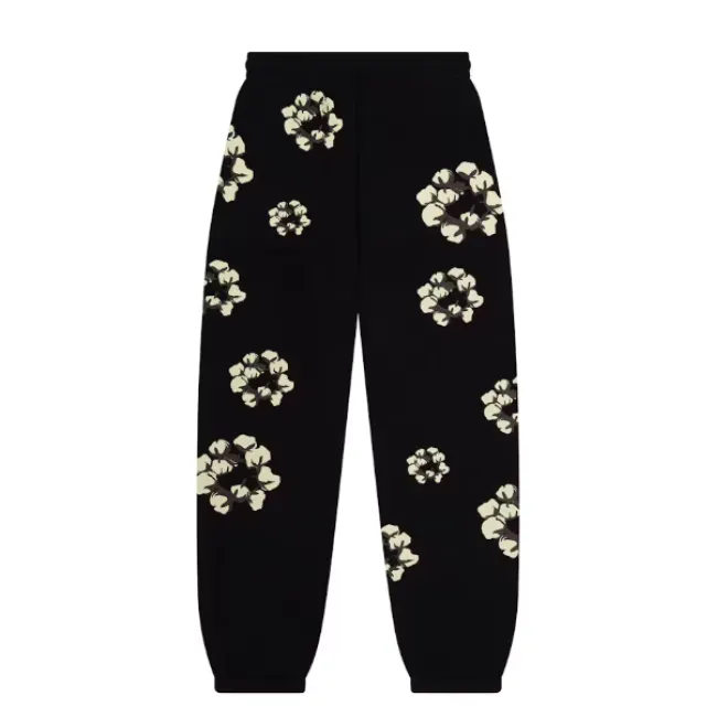 Bstsneaker-Denim Tears x CPFM Cactus Tears Wreath Sweatpants Black