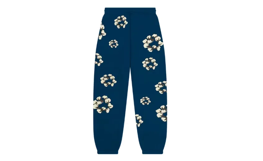 Bstsneaker-Denim Tears x CPFM Cactus Tears Wreath Sweatpants Navy