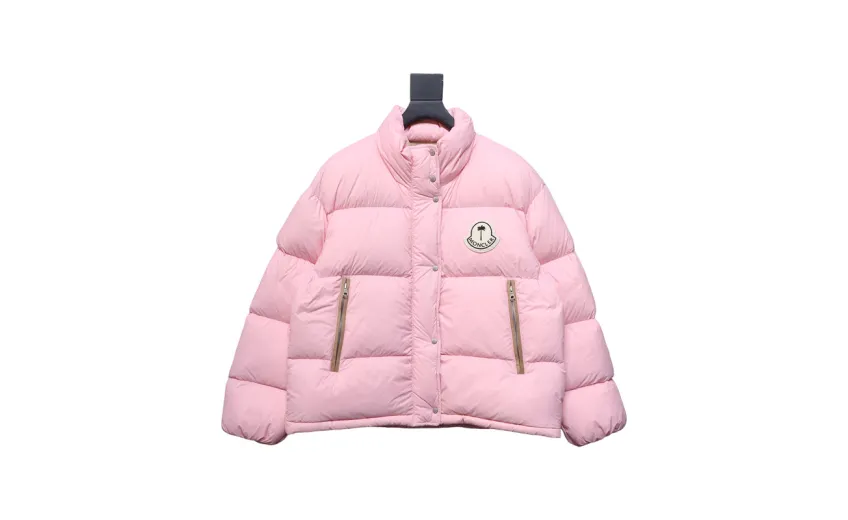 Bstsneaker-Moncler Antora short stand collar down jacket Pink