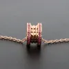 Bstsneaker-Bulgari Ruby Rivet Pendant Necklace Rose Gold 170