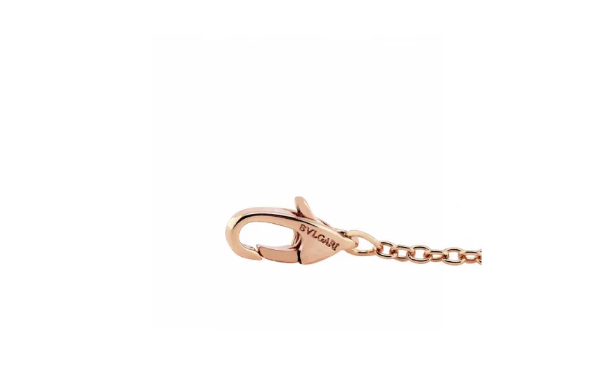 Bulgari white ceramic necklace mini 150