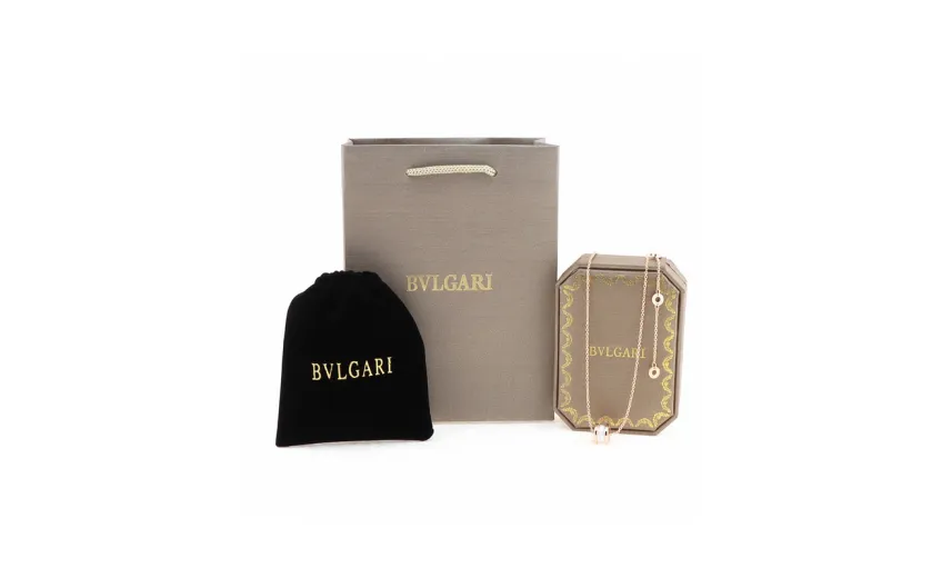 Bulgari white ceramic necklace mini 150