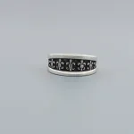 Chrome Hearts Asymmetric Scout Flower Ring 140
