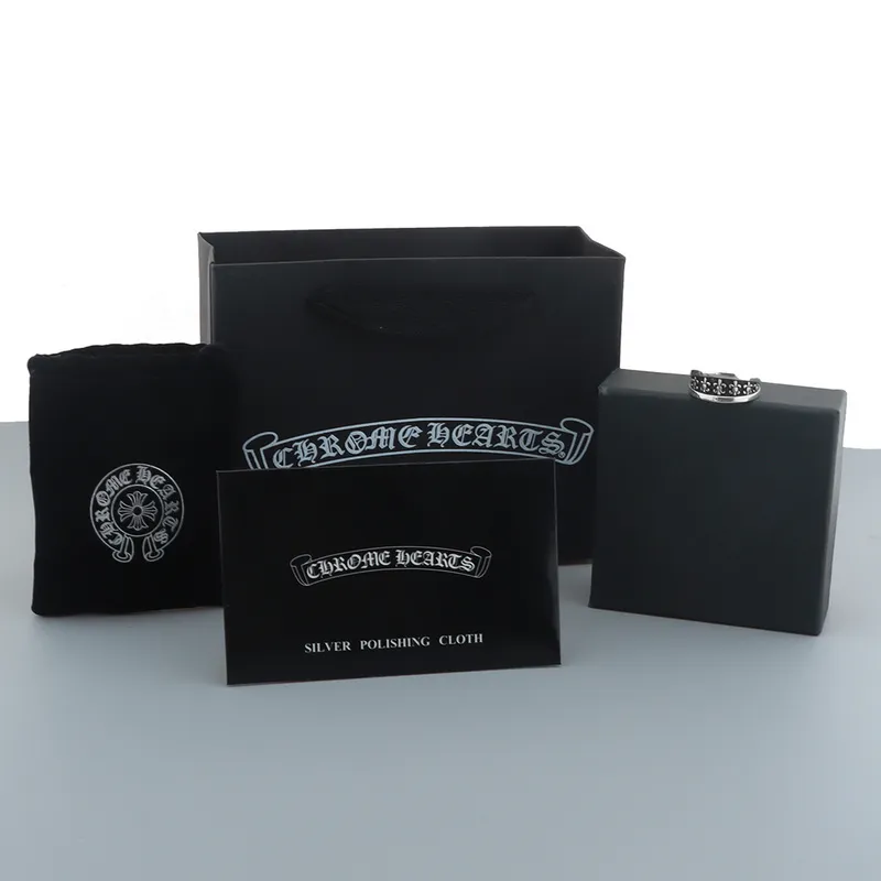Chrome Hearts Asymmetric Scout Flower Ring 140