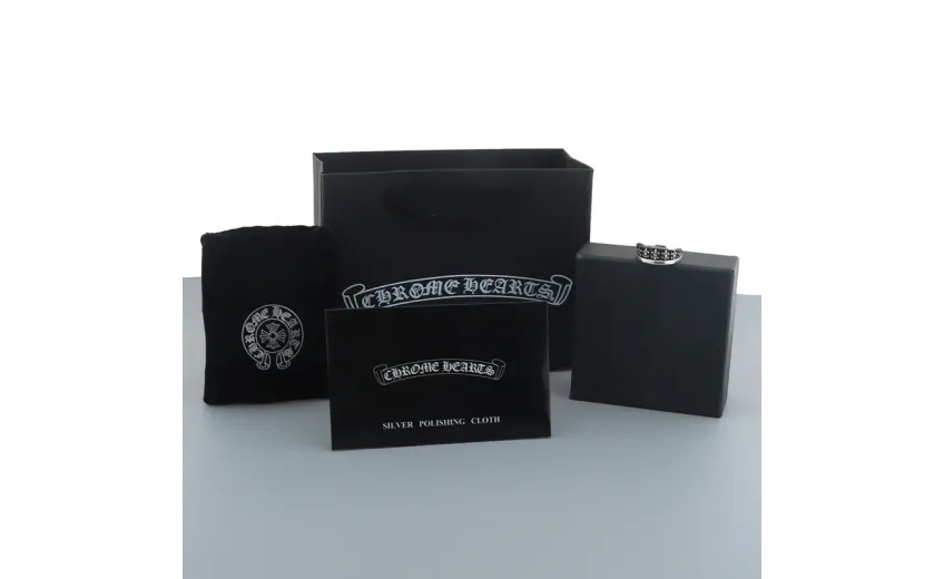 Chrome Hearts Asymmetric Scout Flower Ring 140