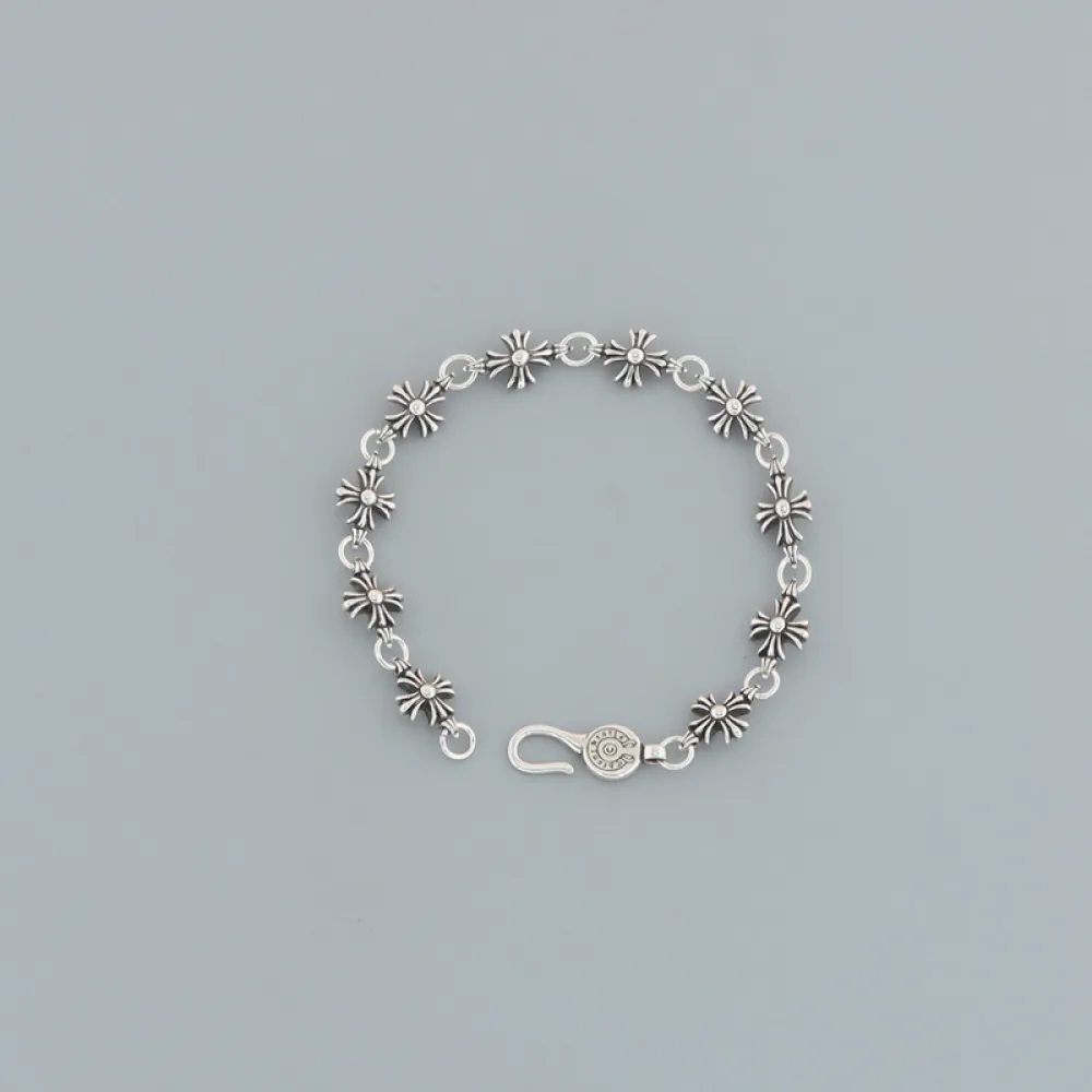 Chrome Hearts Nine Section Cross Bracelet 170