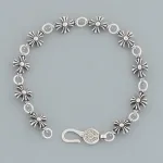 Chrome Hearts Nine Section Cross Bracelet 170