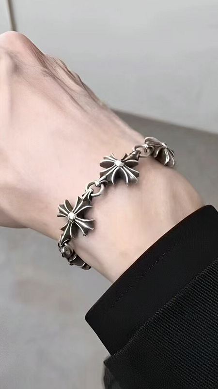 Bstsneaker-Chrome Hearts Nine Section Cross Bracelet 170