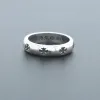 Bstsneaker-Chrome Heart Depressed Cross Hoop Ring 140