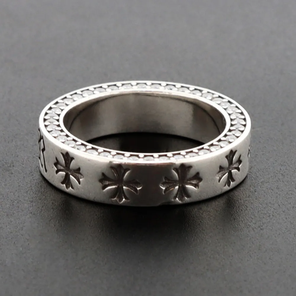 Chrome Hearts Diamond Eternity Ring 140