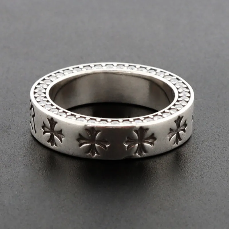 Chrome Hearts Diamond Eternity Ring 140