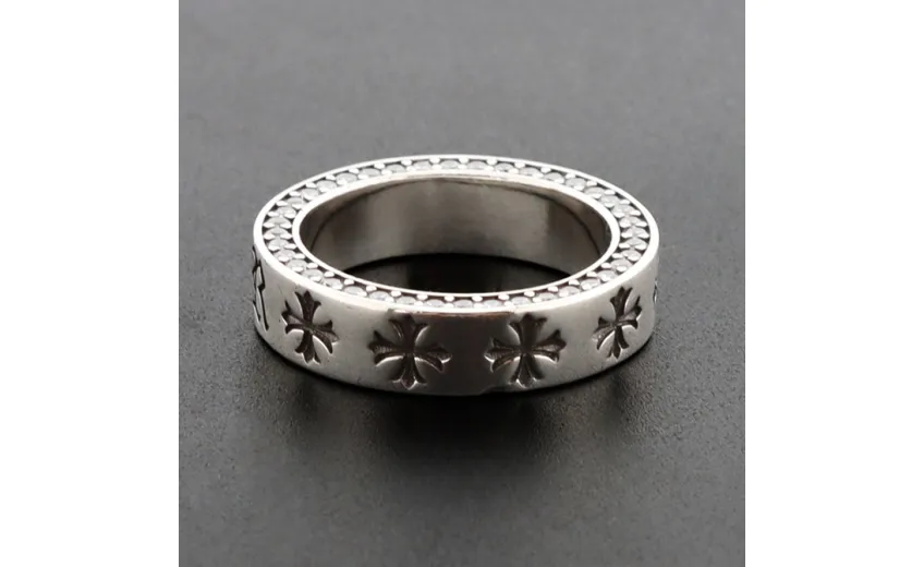 Chrome Hearts Diamond Eternity Ring 140