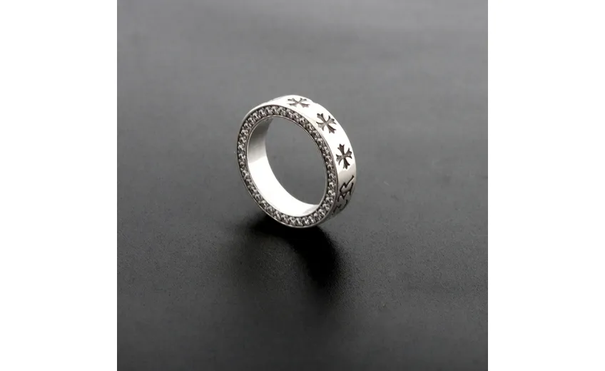Chrome Hearts Diamond Eternity Ring 140