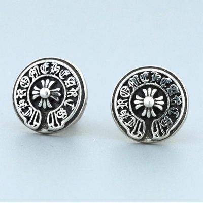 Bstsneaker-Chrome Hearts Round Logo Earrings 150 01