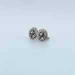 Chrome Hearts Round Logo Earrings 150