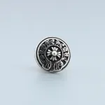 Chrome Hearts Round Logo Earrings 150