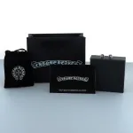 Chrome Hearts Round Logo Earrings 150