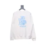 Bstsneaker-Burberry 24Fw blue bear print crew neck sweatshirt white 190