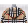Bstsneaker-Burberry 24Fw Warhorse Check Reversible Hooded Jacket 400