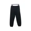 Bstsneaker-Burberry 3D embroidered logo sports casual sweatpants black 250