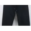 Bstsneaker-Burberry 3D embroidered logo sports casual sweatpants black 250