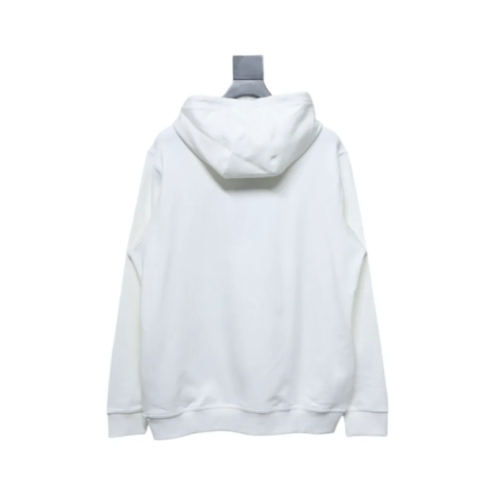 Bstsneaker-Burberry Embroidered Teddy Bear Hoodie white 230