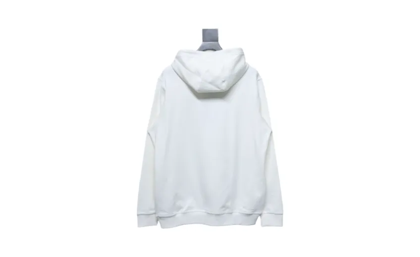 Bstsneaker-Burberry Embroidered Teddy Bear Hoodie white 230