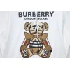Bstsneaker-Burberry Embroidered Teddy Bear Hoodie white 230