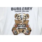 Bstsneaker-Burberry Embroidered Teddy Bear Hoodie white 230