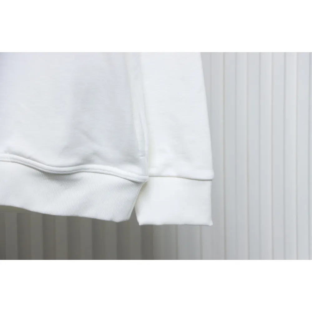 Bstsneaker-Burberry Embroidered Teddy Bear Hoodie white 230