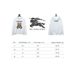 Bstsneaker-Burberry Embroidered Teddy Bear Hoodie white 230