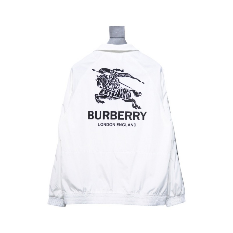 Bstsneaker-Burberry flocked back horse jacket white 270