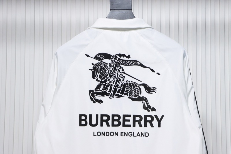 Bstsneaker-Burberry flocked back horse jacket white 270