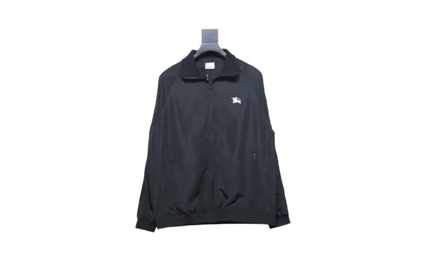 Burberry flocked back horse jacket black 270