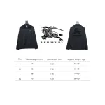 Burberry flocked back horse jacket black 270