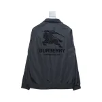 Burberry flocked back horse jacket black 270