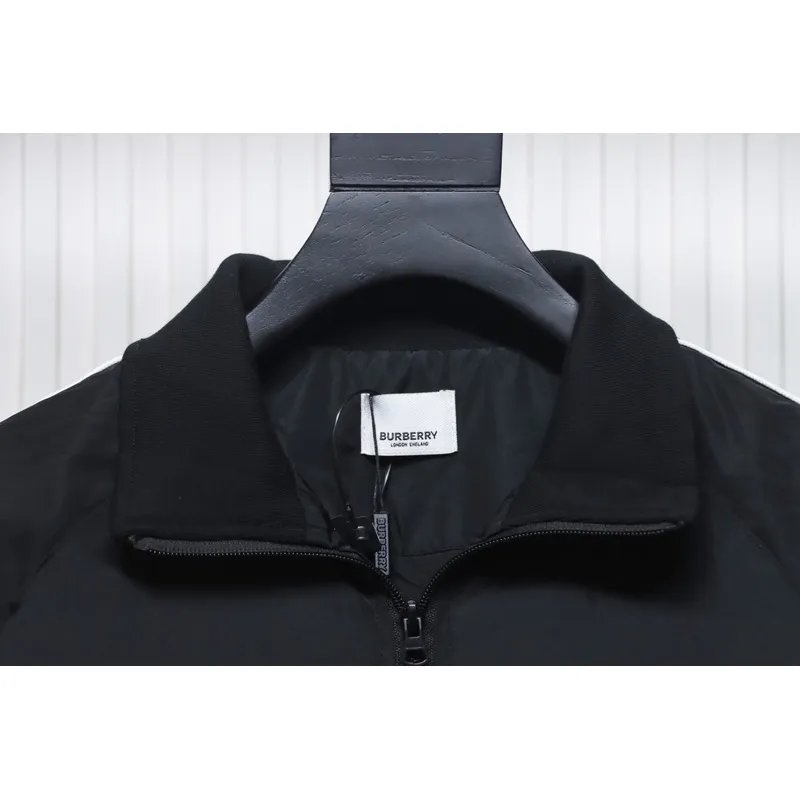 Burberry flocked back horse jacket black 270