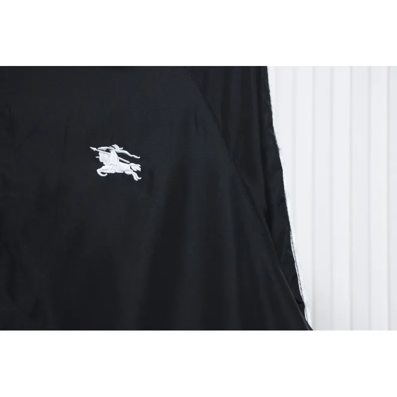 Burberry flocked back horse jacket black 270