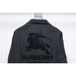 Burberry flocked back horse jacket black 270