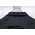 Burberry flocked back horse jacket black 270