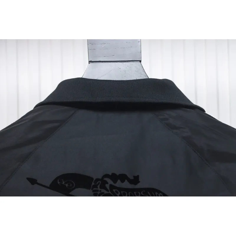 Burberry flocked back horse jacket black 270