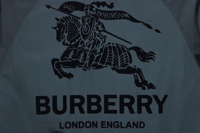 Bstsneaker-Burberry flocked back horse jacket green 270